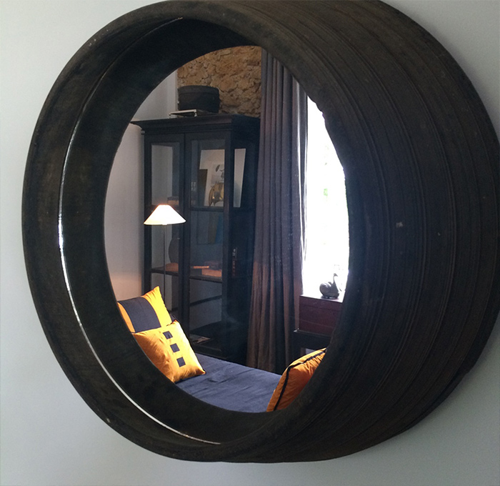 Antique mirror